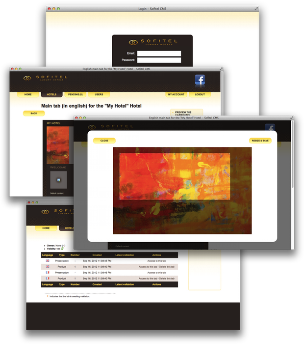 Capture d'écran de l'application Capture d'écran de l'application